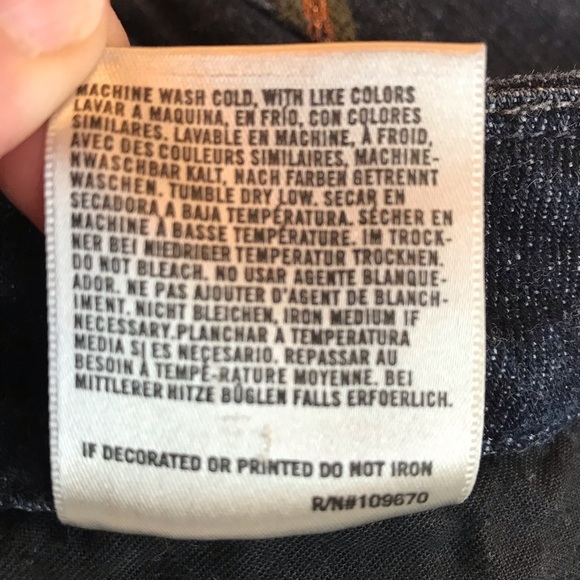 Y2K Citizens of Humanity Faye Low Rise Wide Leg Flare Jeans Womens Size 29 - Picture 10 of 10